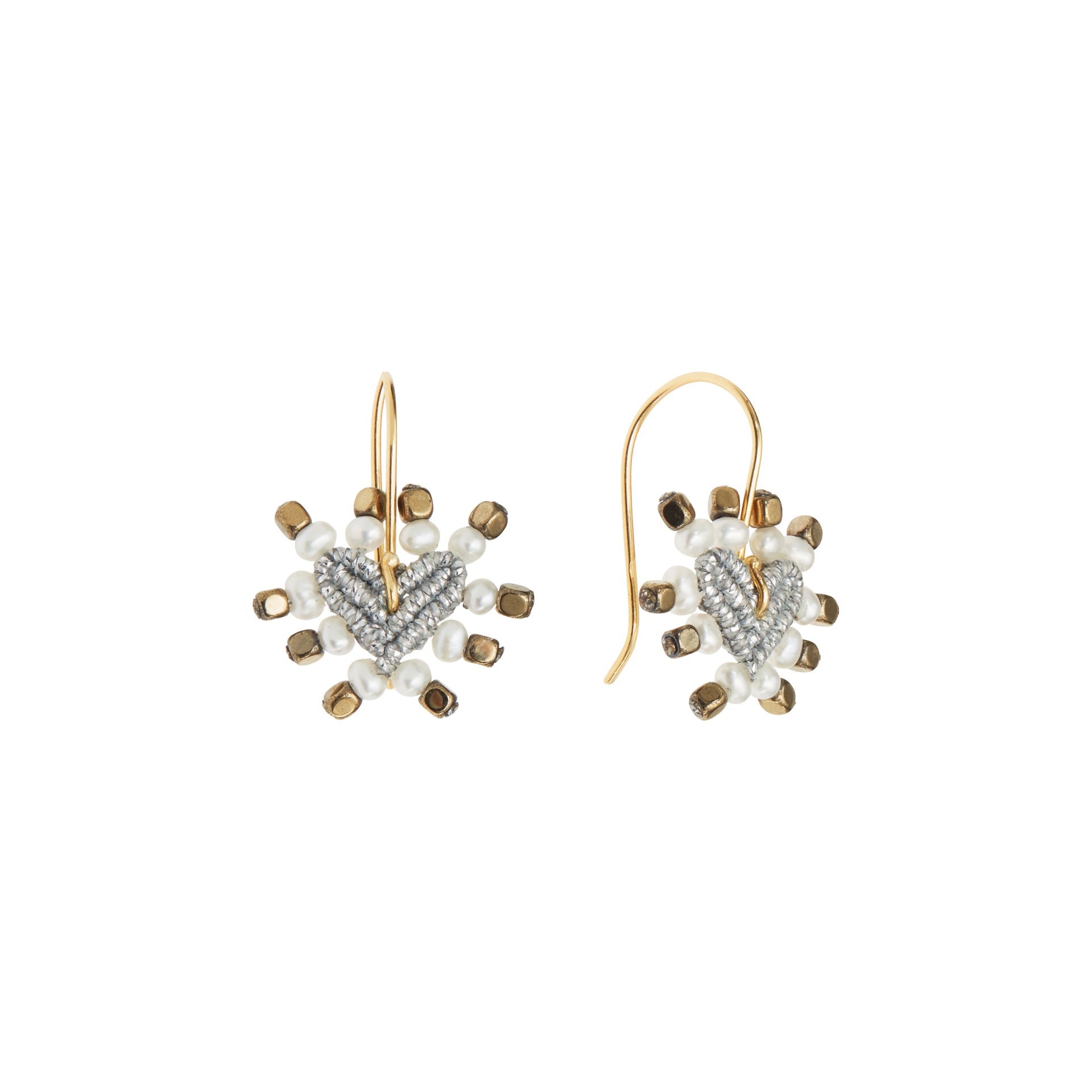 Amore Mio Silver Earrings