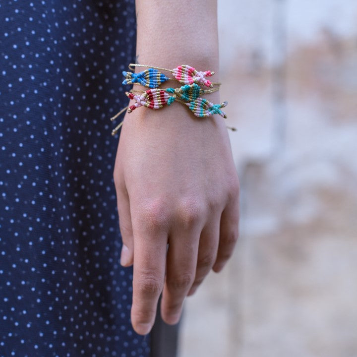 Marshmallow Fish Bracelet