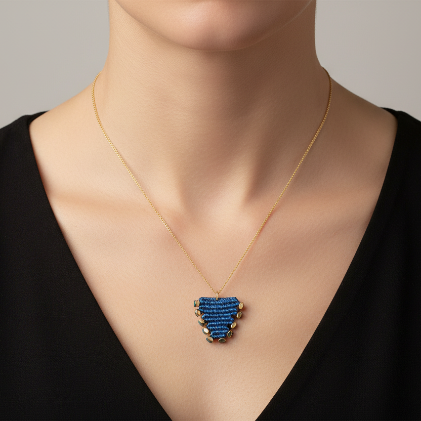 Anatolia  Talisman Necklace Blue(M)