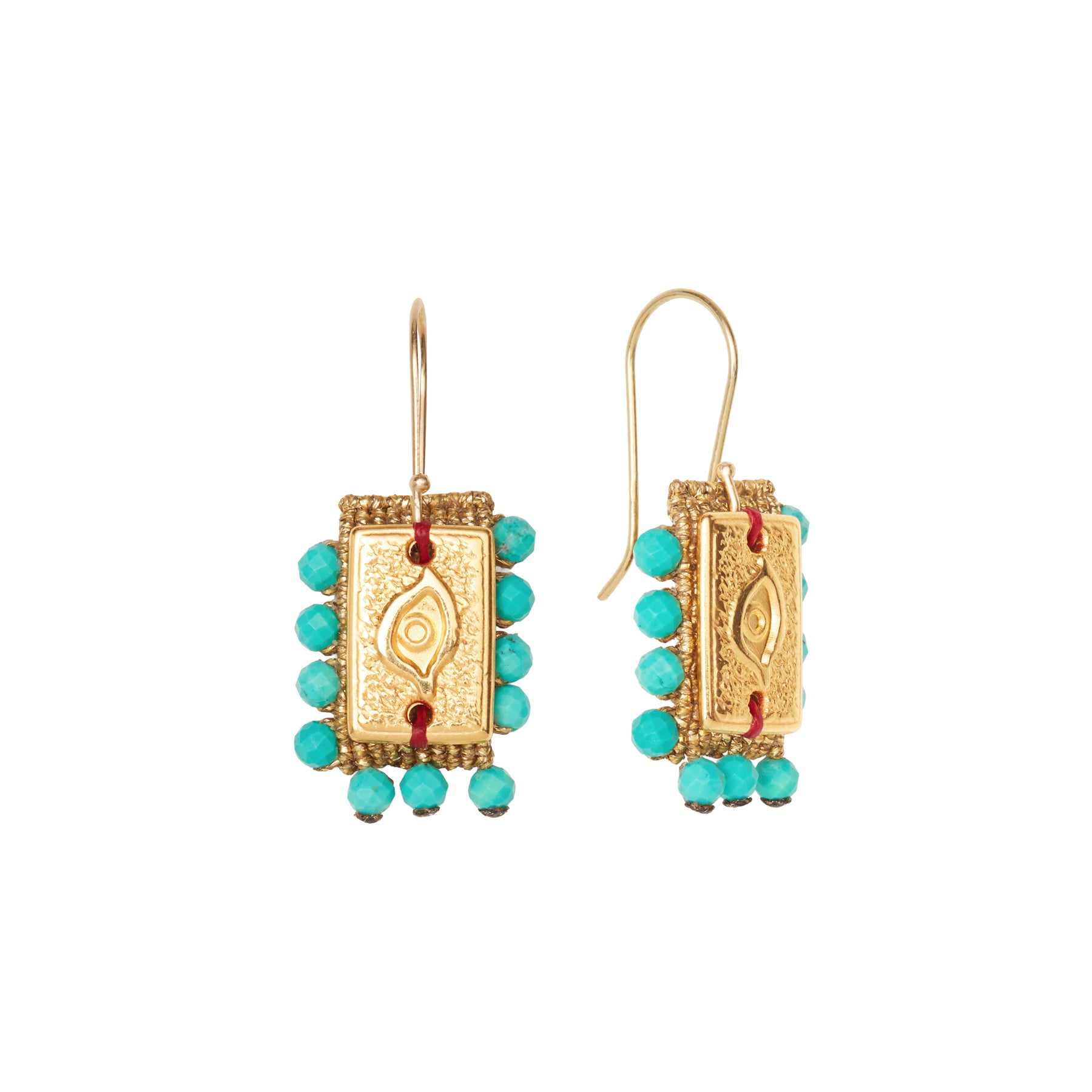 Essaouira In Turquoise Earrings