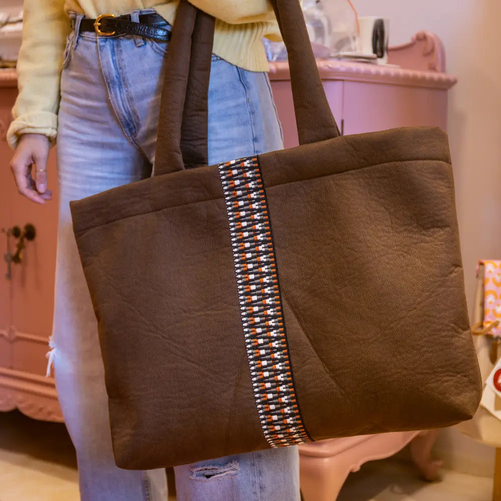 Eco Leather Shopper Bag