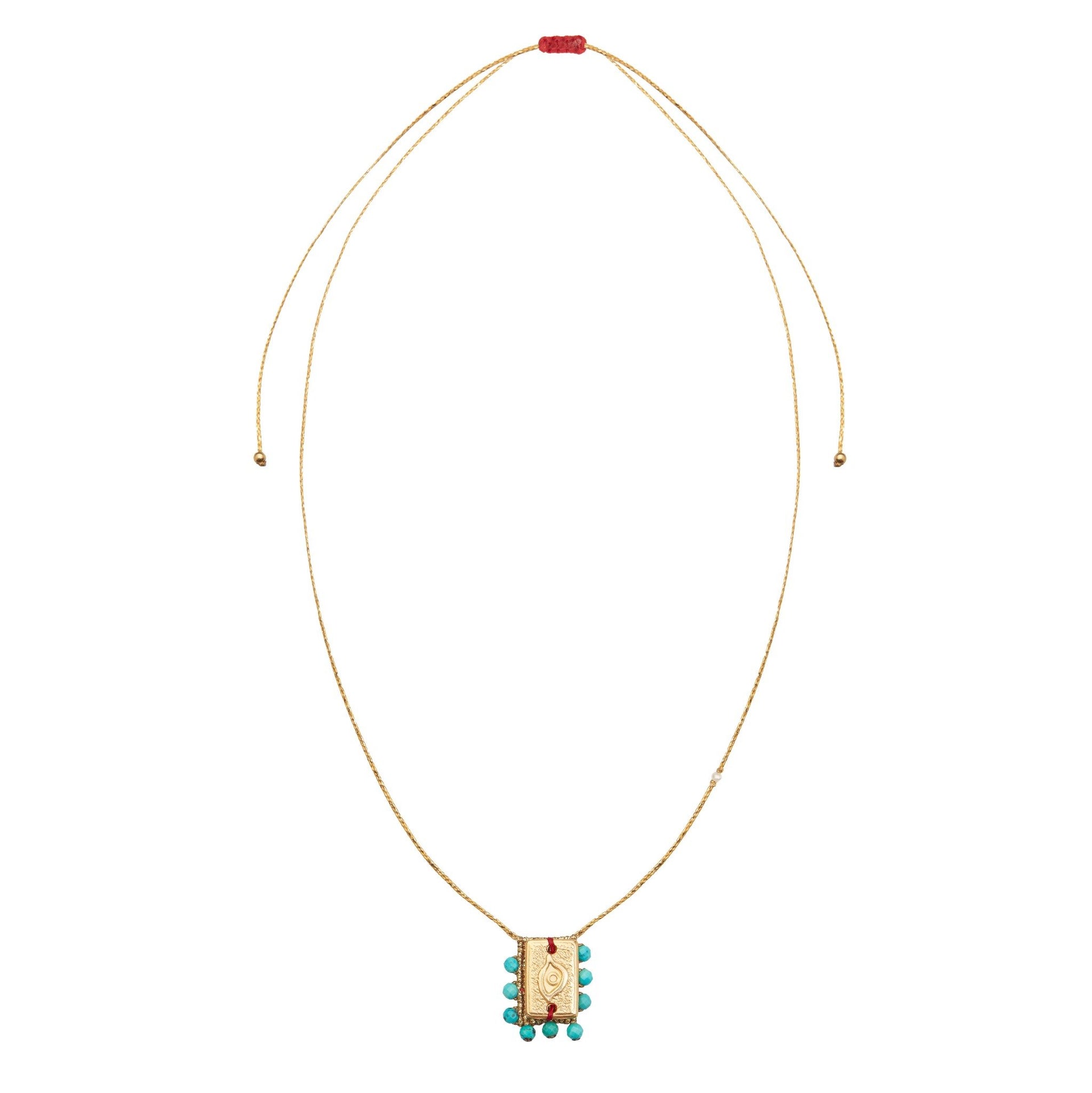 Essaouira In Turquoise Pendant