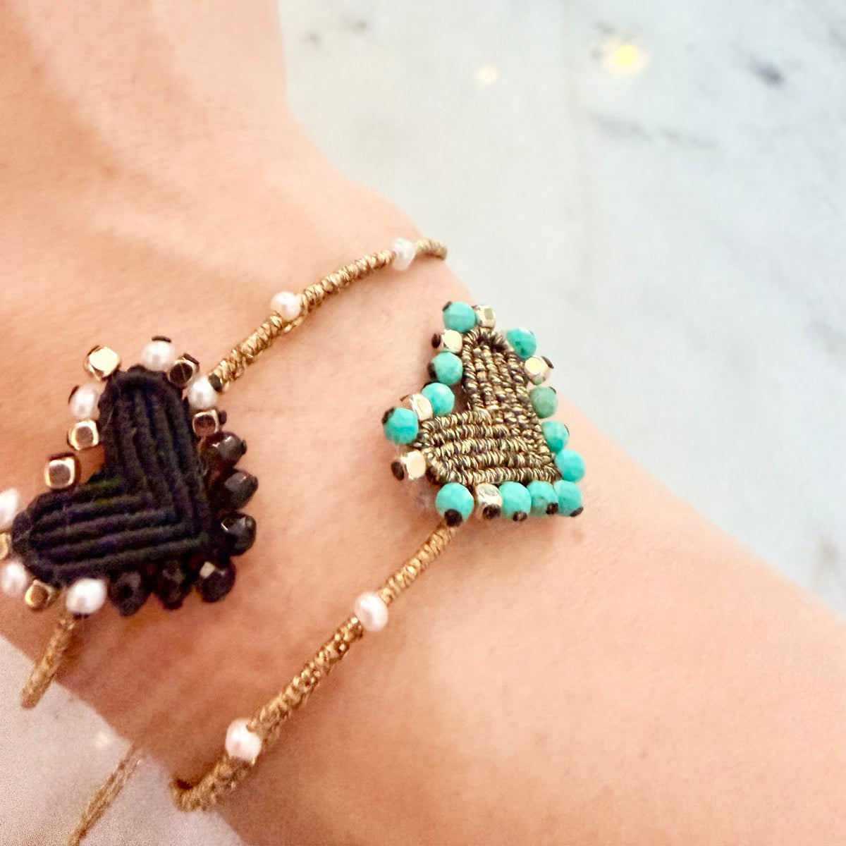 Reina Mia Black Bracelet