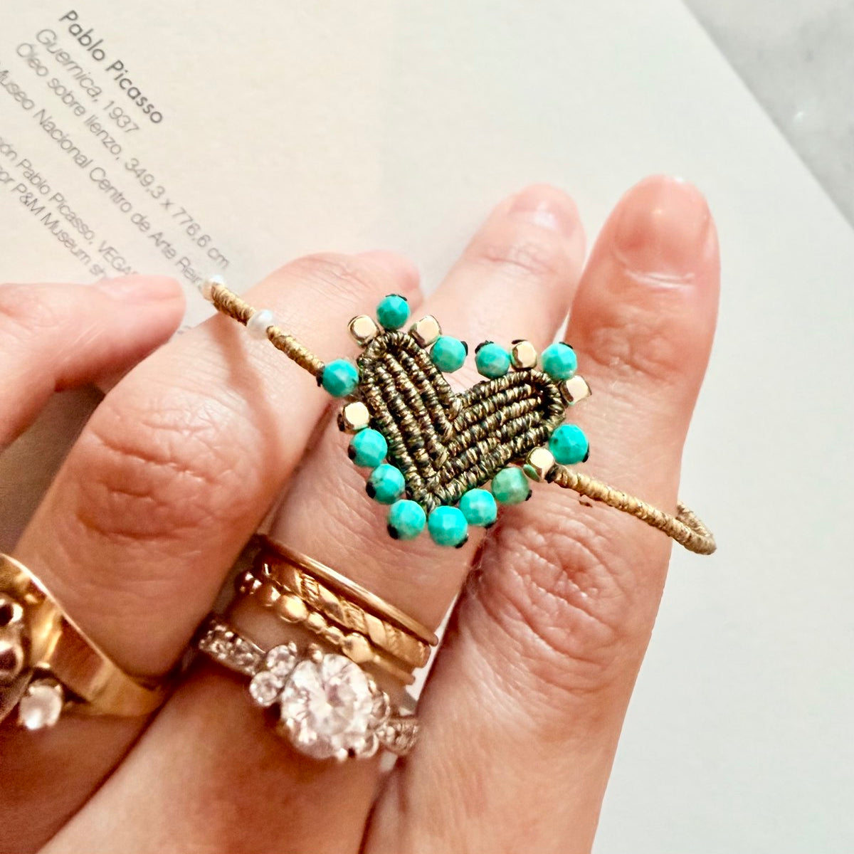 Reina Mia Turquoise Bracelet