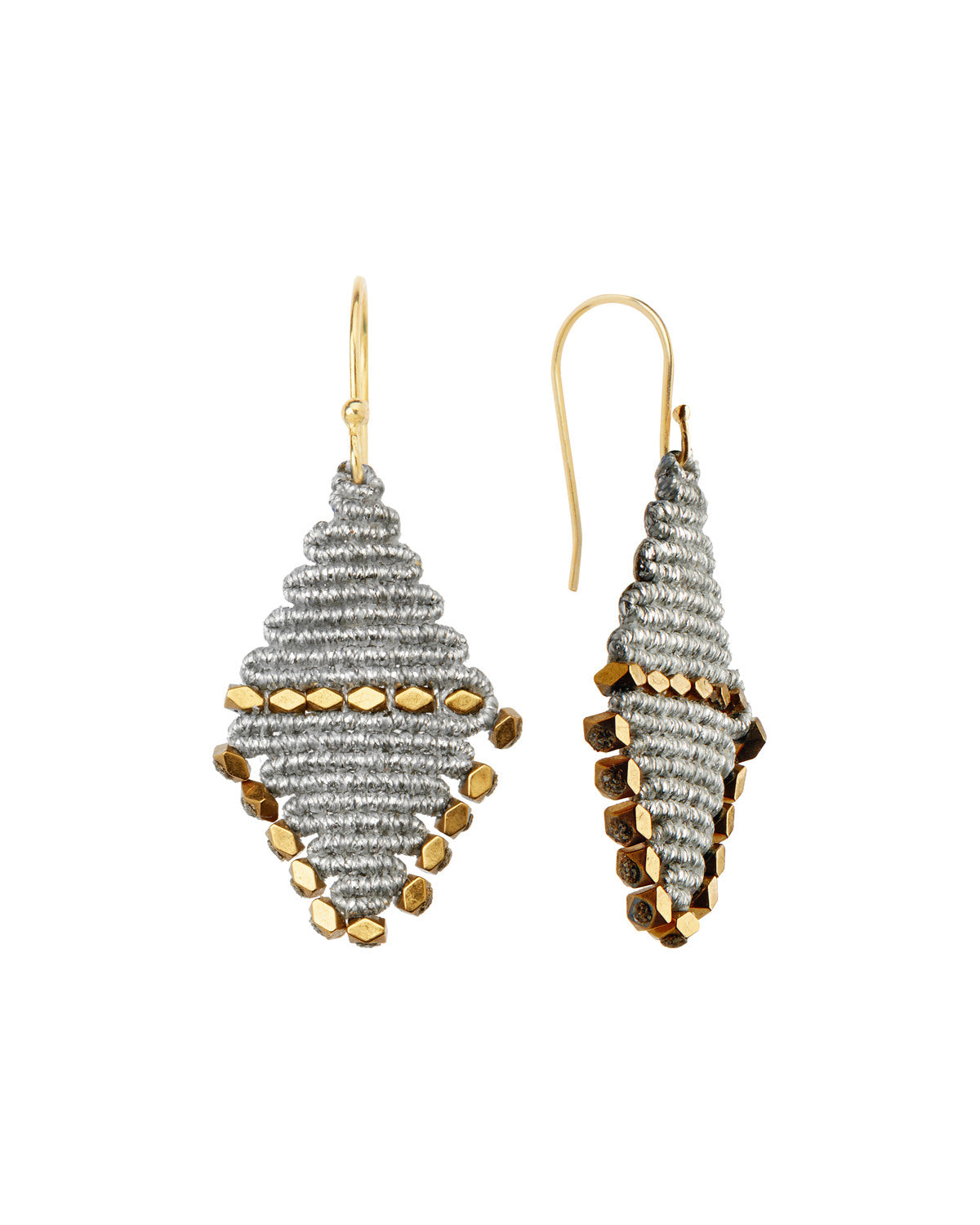 Faidra Earrings Silver(Medium)