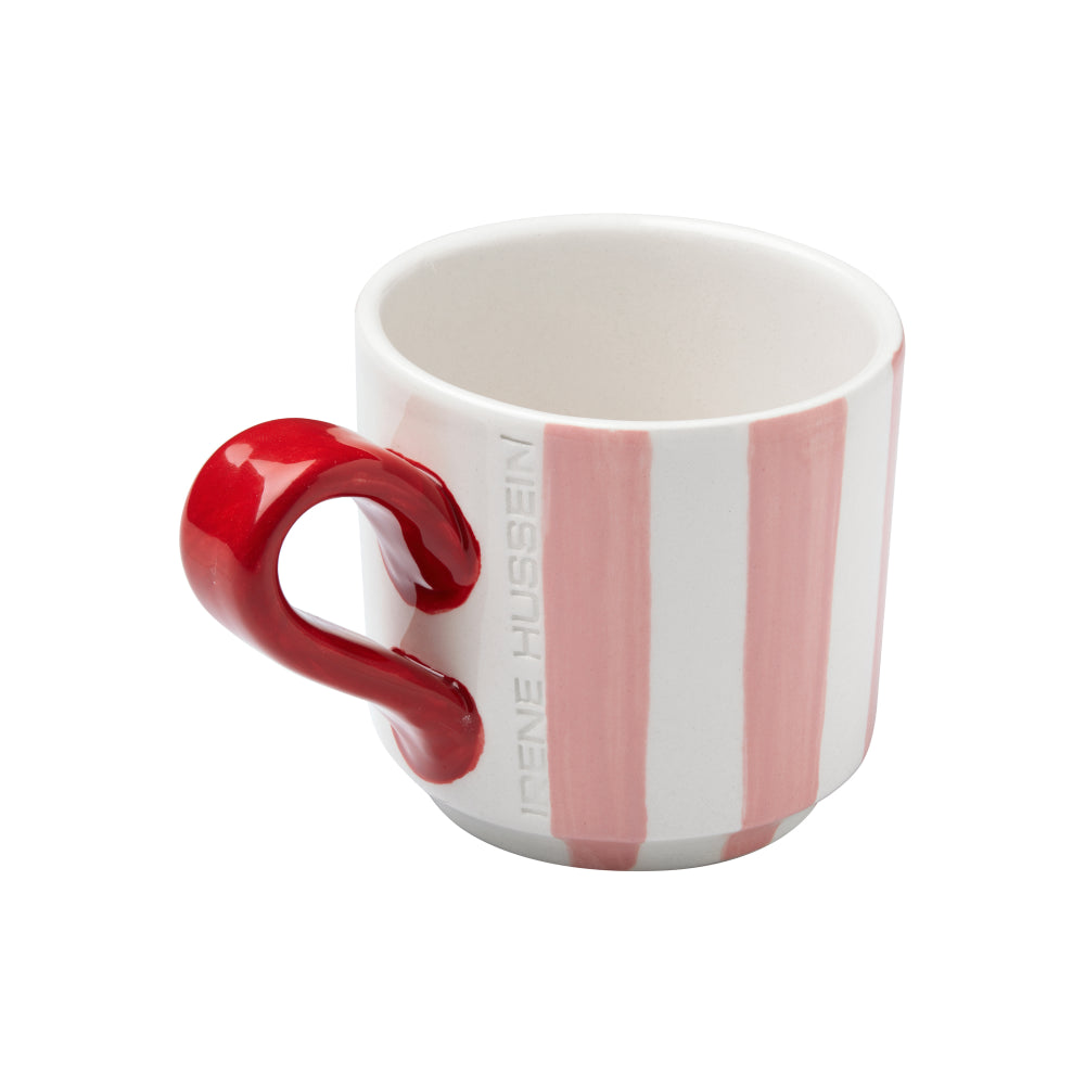 Small Love Stripes Mug(red)