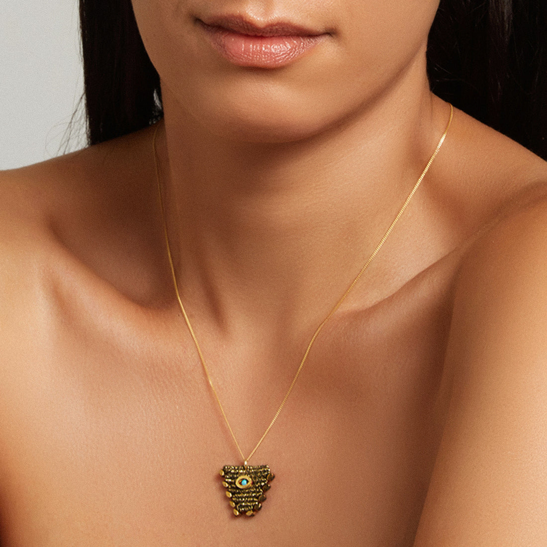 Anatolia Eye Necklace Black (M)