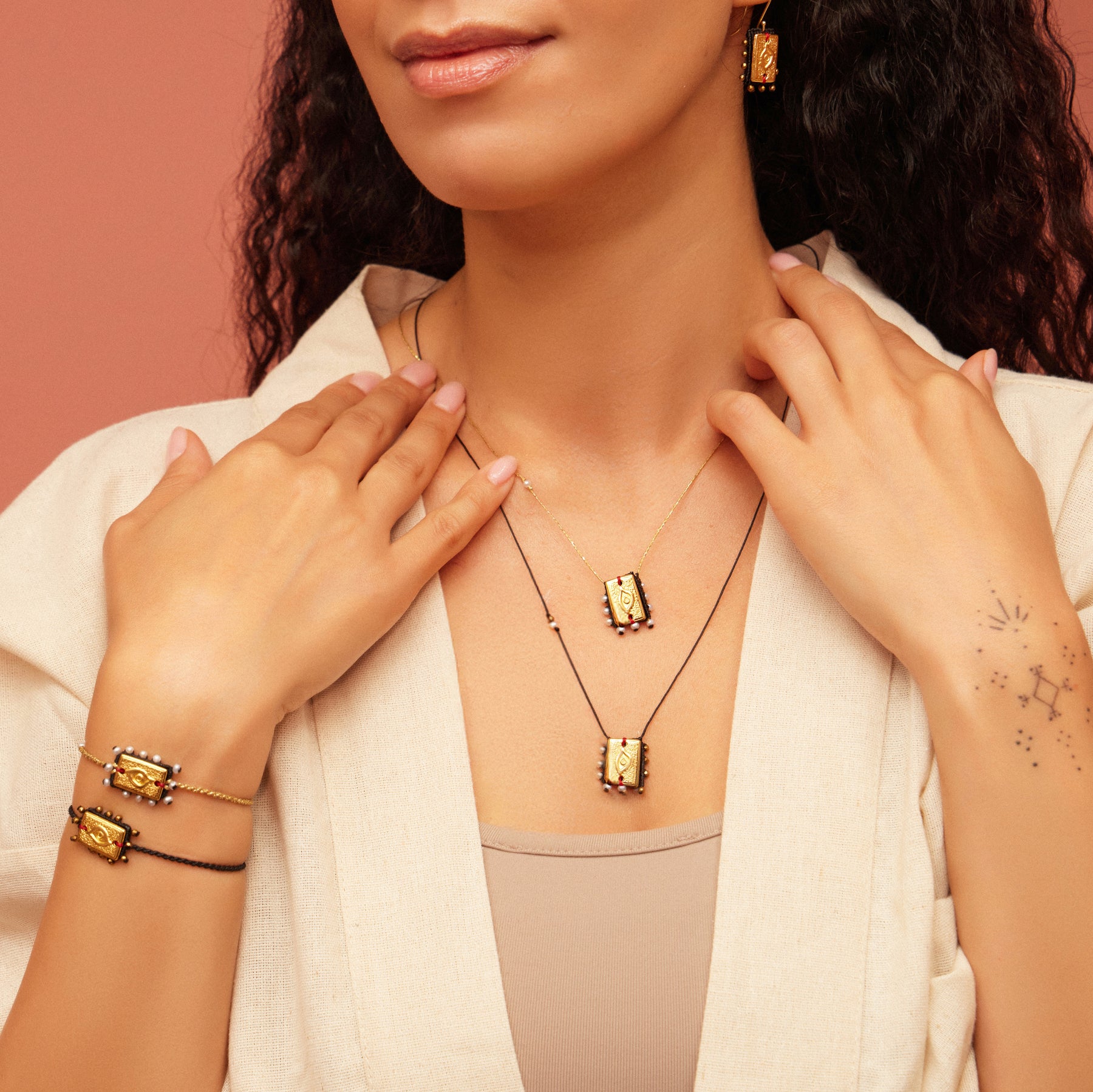 Essaouira in Hematites Bracelet