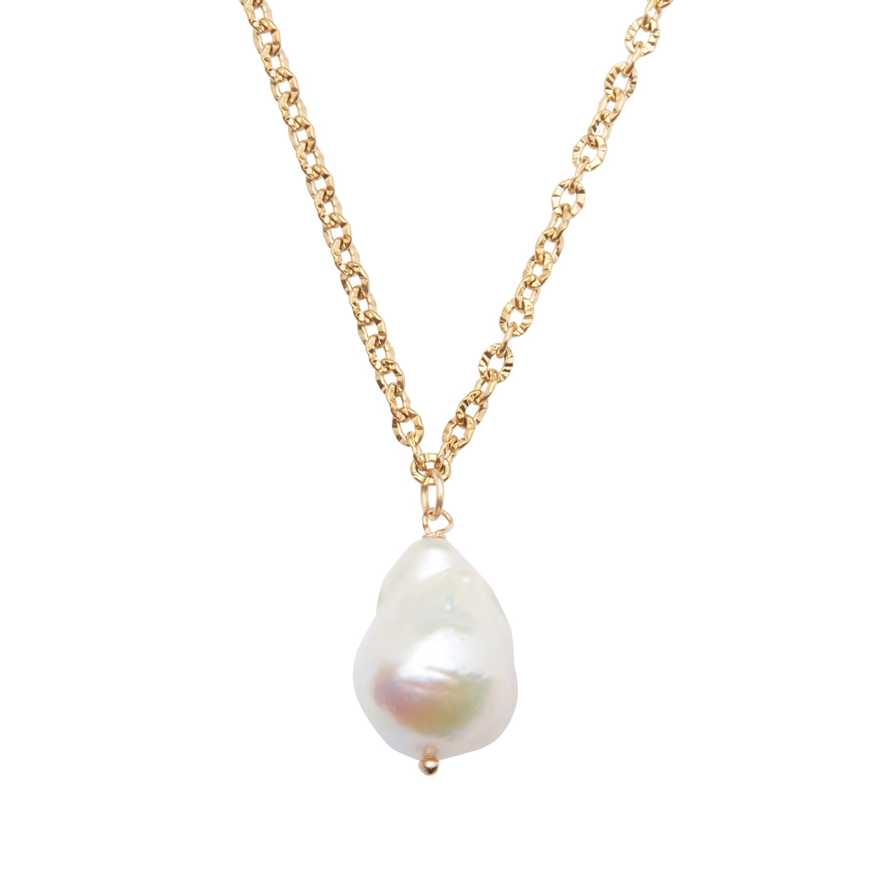 Pearl Charm Necklace