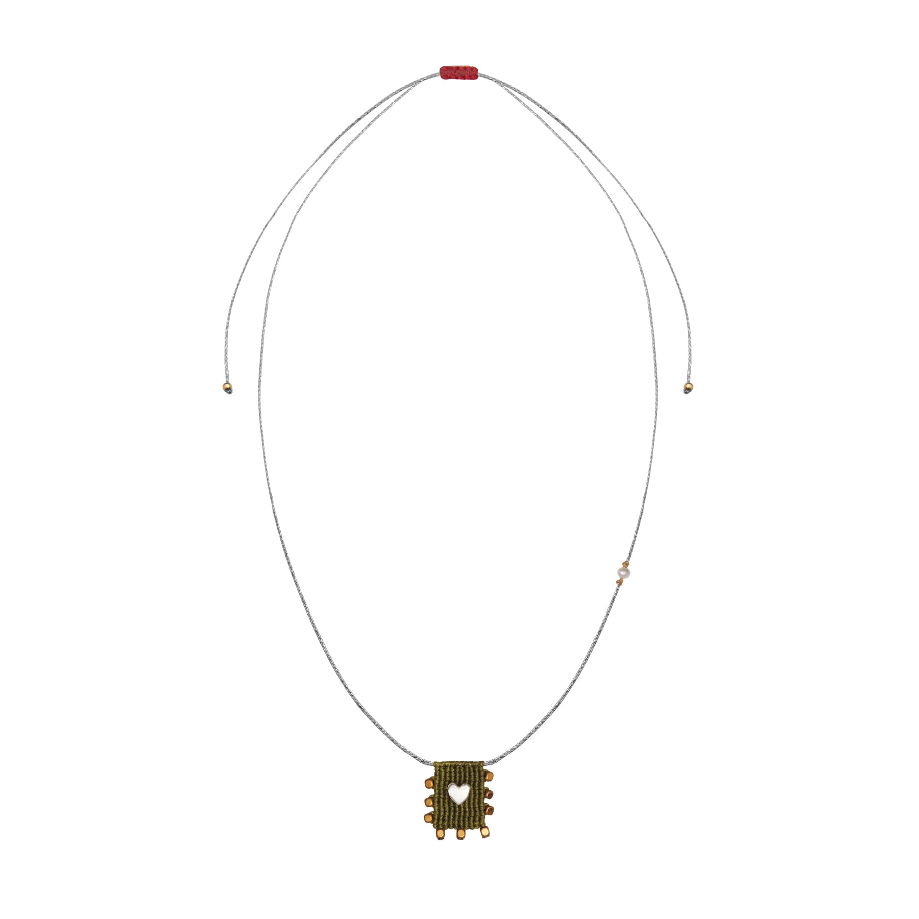 Lucky In Love Silver Pendant