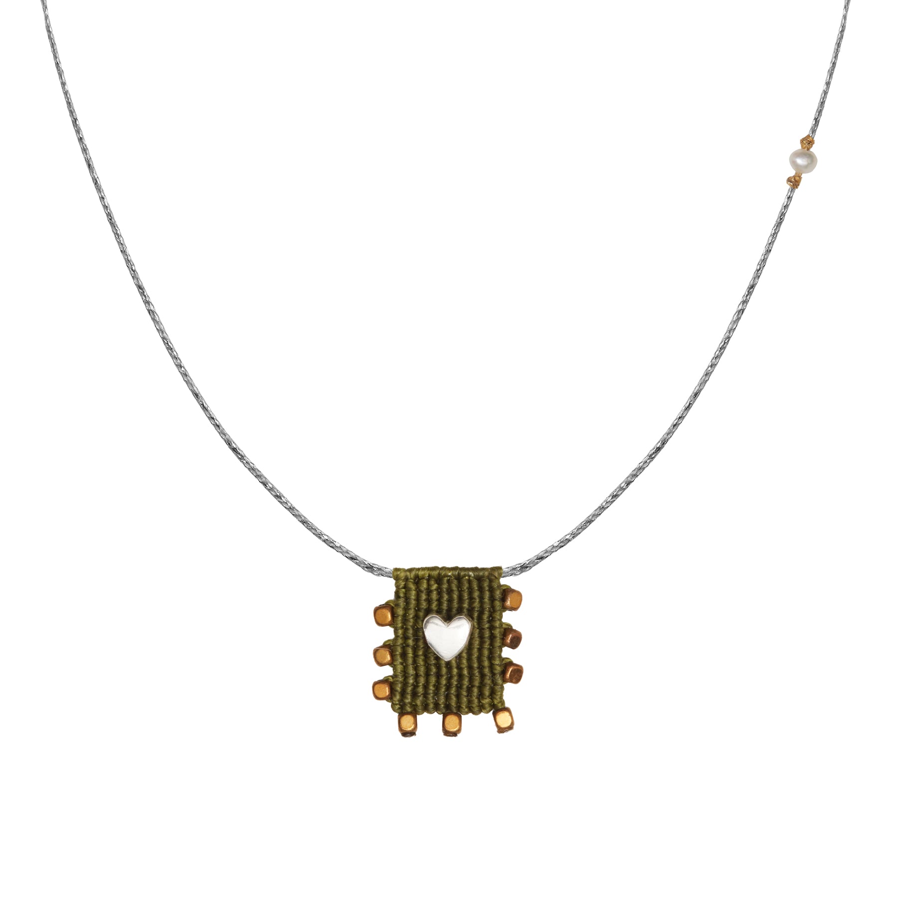 Lucky In Love Silver Pendant