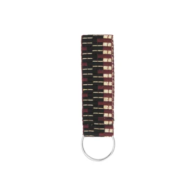 Keychain Striped Bourdaux