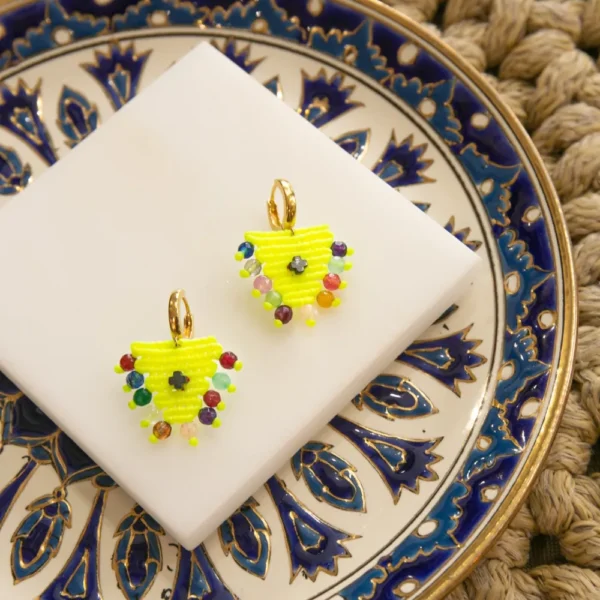 Earrings Anatolia Yellow Candies
